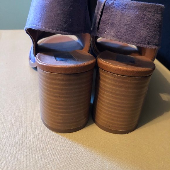 Topshop suede block heel sandal - Picture 4 of 8